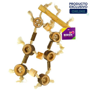 Birdx Juguete para Aves Tipo Loro Colores Variados Birdx Juguete para Aves Tipo Loro Colores Variados