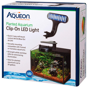 Aqueon Lámpara LED para Acuarios Plantados con Clip