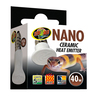 Zoo Med Nano Calentador de Cerámica para Reptiles, 40 Watts Zoo Med Nano Calentador de Cerámica para Reptiles, 40 Watts