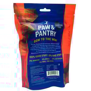 Paw & Pantry Premio Hueso Grande Receta Res para Perro, 2 Piezas