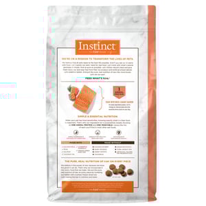 Instinct LID Alimento Natural Seco para Perro Adulto Receta Salmón, 9 kg