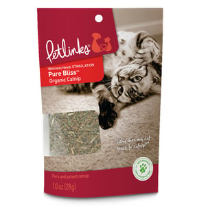 Petlinks Catnip Orgánico Pure Bliss para Gato, 28 g