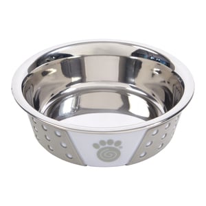 Pet Rageous Tazón de Acero Huellita para Perro, 1.75 Tazas Pet Rageous Tazón de Acero Huellita para Perro, 1.75 Tazas