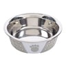 Pet Rageous Tazón de Acero Huellita para Perro, 1.75 Tazas Pet Rageous Tazón de Acero Huellita para Perro, 1.75 Tazas
