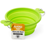 EveryYay Bowl Colapsable de Silicón Color Verde para Perro, Grande EveryYay Bowl Colapsable de Silicón Color Verde para Perro, Grande