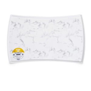 EveryYay Table Manners Mantel de Silicón con Diseño de Mármol para Tazones de Perro, Chico EveryYay Table Manners Mantel de Silicón con Diseño de Mármol para Tazones de Perro, Chico