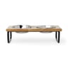 EveryYay Better Together Comedero Elevado Doble de Madera con Tazones de Acero Inoxidable para Gato, Chico EveryYay Better Together Comedero Elevado Doble de Madera con Tazones de Acero Inoxidable para Gato, Chico