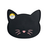 EveryYay Table Manners Mantel de Silicón Figura Silueta para Gato, Negro EveryYay Table Manners Mantel de Silicón Figura Silueta para Gato, Negro