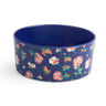 EveryYay Dining Time Tazón de Melamina con Estampado Azul Floral para Gato, Mediano EveryYay Dining Time Tazón de Melamina con Estampado Azul Floral para Gato, Mediano