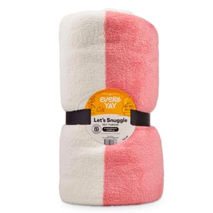 EveryYay Let’s Snuggle Manta Diseño a Rayas para Perro, Multicolor