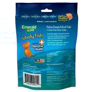 Emerald Pet Premio Salud Digestiva Sabor Salmón para Gato, 85 g