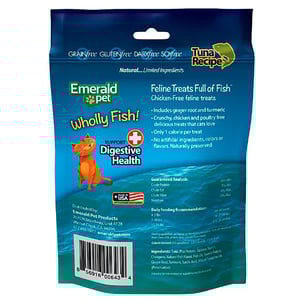 Emerald Pet Premio Salud Digestiva Sabor Atún para Gato, 85 g