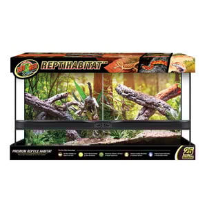 Zoo Med Terrario Frontal para Reptil, 76 cm Largo x 30 cm Ancho x 40 cm Alto Zoo Med Terrario Frontal para Reptil, 76 cm Largo x 30 cm Ancho x 40 cm Alto