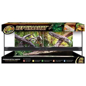 Zoo Med Terrario Frontal, 91 cm Largo x 45 cm Ancho x 45 cm Alto Zoo Med Terrario Frontal, 91 cm Largo x 45 cm Ancho x 45 cm Alto