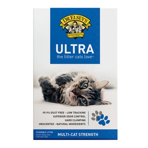Precious Cat Ultra Arena de Arcilla Aglutinante sin Esencia para Hogares Multi-Gato, 9 kg Precious Cat Ultra Arena de Arcilla Aglutinante sin Esencia para Hogares Multi-Gato, 9 kg