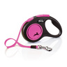 Flexi Classic Correa con Cinta Retráctil Color Rosa Neón para Perro, Chico Flexi Classic Correa con Cinta Retráctil Color Rosa Neón para Perro, Chico
