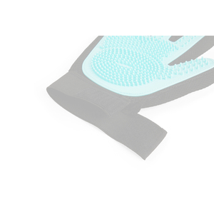 Well & Good Guante de Goma para Baño para Perro, Aqua