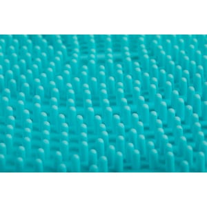 Well & Good Guante de Goma para Baño para Perro, Aqua