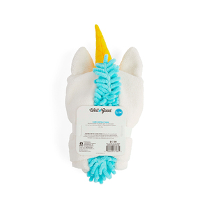 Well & Good Toalla para Baño Diseño Unicornio con Capucha para Perro, Chico/Mediano