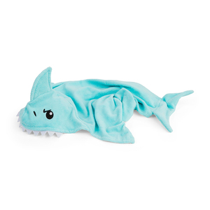 Well & Good Toalla para Baño Diseño Tiburón con Capucha para Perro, Grande/X-Grande
