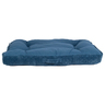 Kenwood & Co Cama Tipo Lounger de Terciopelo con Memory Foam Color Azul para Perro, Grande