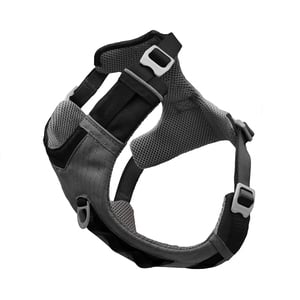Kurgo Arnés Ligero Ajuste Romano Color Negro con Reflectante para Perro, Grande Kurgo Arnés Ligero Ajuste Romano Color Negro con Reflectante para Perro, Grande
