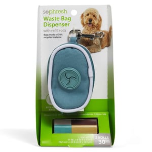 Sophresh Dispensador para Bolsas para Desechos Diseño Bolso de Víbora, Verde Sophresh Dispensador para Bolsas para Desechos Diseño Bolso de Víbora, Verde