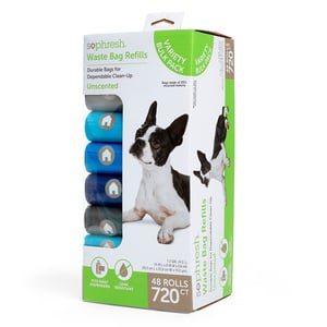 Sophresh Super Pack de Bolsas para Desechos MultiColor para Perro, 720 Bolsas