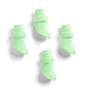 Youly The Nature Lover Botas de Silicón Color Verde para Perro, Chico