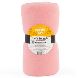 EveryYay Let’s Snuggle Manta de Felpa para Gato Color Rosa EveryYay Let’s Snuggle Manta de Felpa para Gato Color Rosa