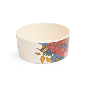 EveryYay Tazón de Cerámica con Diseño de Flores para Gato, 2.3 Tazas