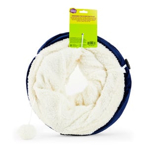 Leaps & Bounds Juguete con Forma de Túnel para Gato, Azul