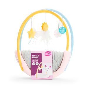 Leaps & Bounds Tapete de Juegos Suave para Gatito, Rosa