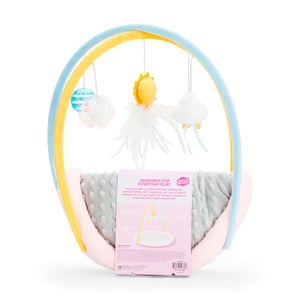 Leaps & Bounds Tapete de Juegos Suave para Gatito, Rosa