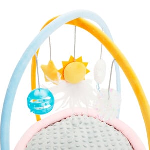 Leaps & Bounds Tapete de Juegos Suave para Gatito, Rosa