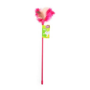 Leaps & Bounds Varita con Plumas para Gato, Rosa Leaps & Bounds Varita con Plumas para Gato, Rosa
