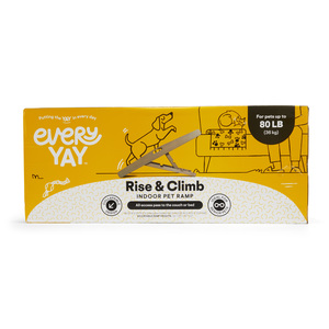 EveryYay Rise & Climb Rampa Antideslizante para Interiores para Perro y Gato, Gris
