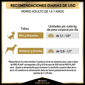 Pro Plan Alimento Húmedo para Perro Adulto Receta Carne en Salsa, 85 g