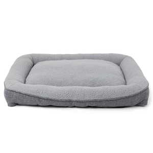 EveryYay Snooze Fest Lounger Cama Rectangular con Bordes Elevados Color Gris para Perro, X-Grande EveryYay Snooze Fest Lounger Cama Rectangular con Bordes Elevados Color Gris para Perro, X-Grande