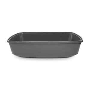 Sophresh Arenero Bandeja Simple Color Gris para Gato, Grande