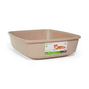 Sophresh Arenero Bandeja Simple Color Beige para Gato, X-Grande