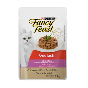 Fancy Feast Goulash Alimento Húmedo para Gato Adulto Receta Atún, 85 g