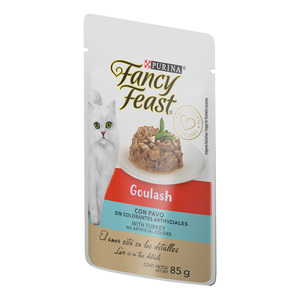 Fancy Feast Goulash Alimento Húmedo para Gato Adulto Receta Pavo, 85 g