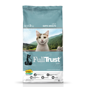 Full Trust Alimento para Gato Adulto Receta Pollo, 3 kg