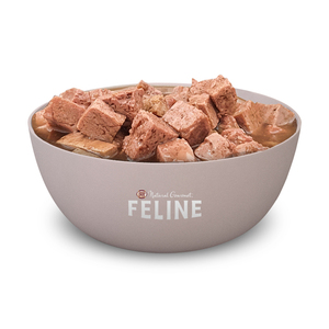Natural Gourmet Feline Alimento Natural Húmedo para Gato Receta Codorniz, 85 g