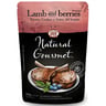 Natural Gourmet Alimento Natural Húmedo para Perro Receta Cordero y Frutos del Bosque, 100 g Natural Gourmet Alimento Natural Húmedo para Perro Receta Cordero y Frutos del Bosque, 100 g