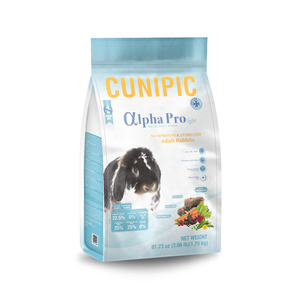Cunipic Alimento Alpha Pro Light para Conejo Adulto, 1.7 kg