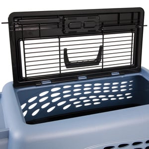Petmate Transportadora Rígida con Doble Rejilla para Perro/Gato, Chico