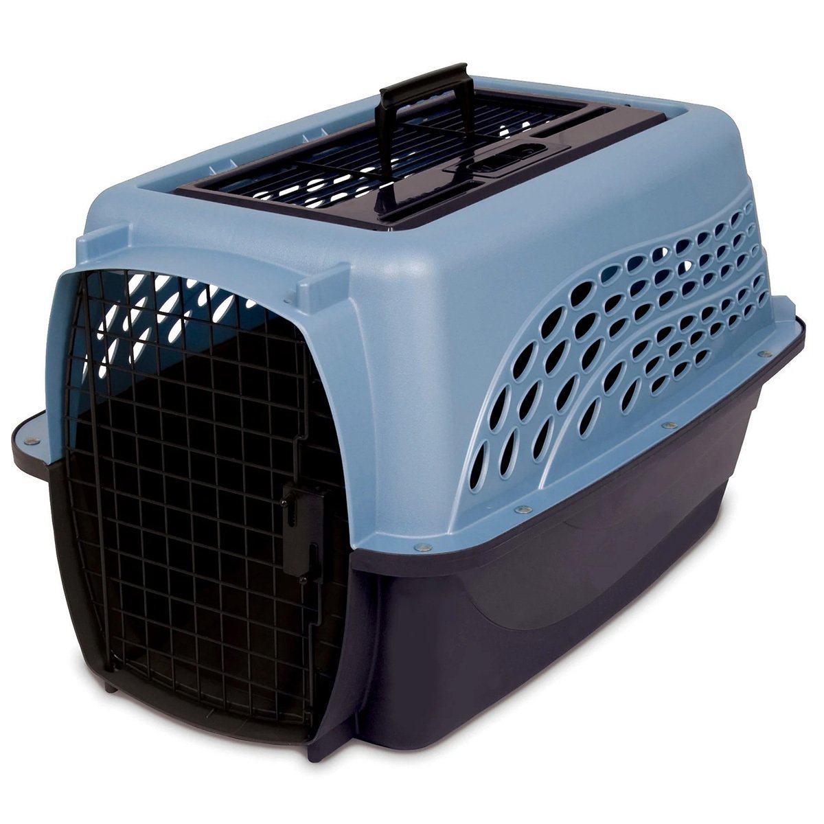 Petmate Transportadora Rígida con Doble Rejilla para Perro/Gato, Chico