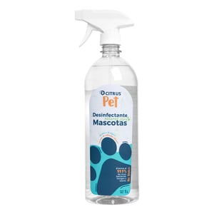 D Citrus Pet Desinfectante Natural para Superficies y Mascotas, 1 L D Citrus Pet Desinfectante Natural para Superficies y Mascotas, 1 L